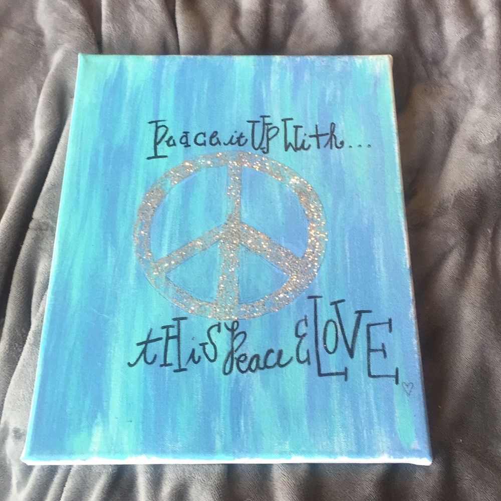 Peace canvas